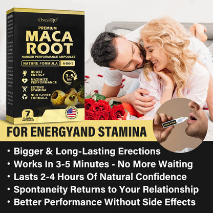 Oveallgo® Maca Root HARDER Performance Ampoules Plus