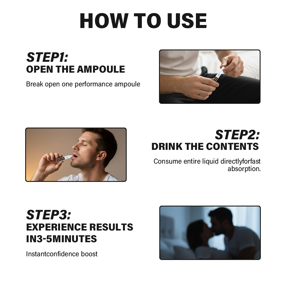 Oveallgo® Maca Root HARDER Performance Ampoules Plus