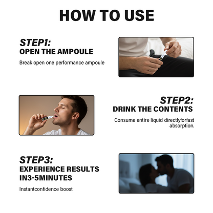 Oveallgo® Maca Root HARDER Performance Ampoules Plus