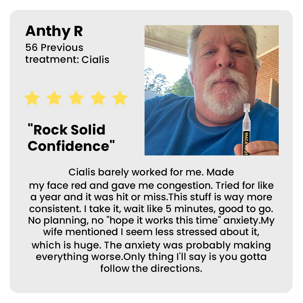 Oveallgo® Maca Root HARDER Performance Ampoules Plus